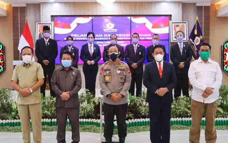 Kapolda Kalteng Irjen Dedi Prasetyo menghadiri pelantikan sekaligus pengukuhan DPD IKAL Provinsi Kalteng
