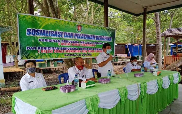 Pelaku UMKM di Katingan Ikuti Sosialisasi Perizinan