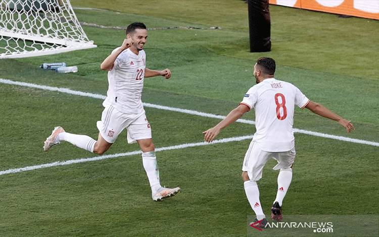 Spanyol Cukur Slovakia 5-0 Menuju Babak 16 Besar