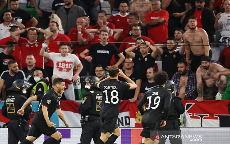Jerman Redam Perlawanan Hongaria 2-2 Demi Lolos ke 16 Besar