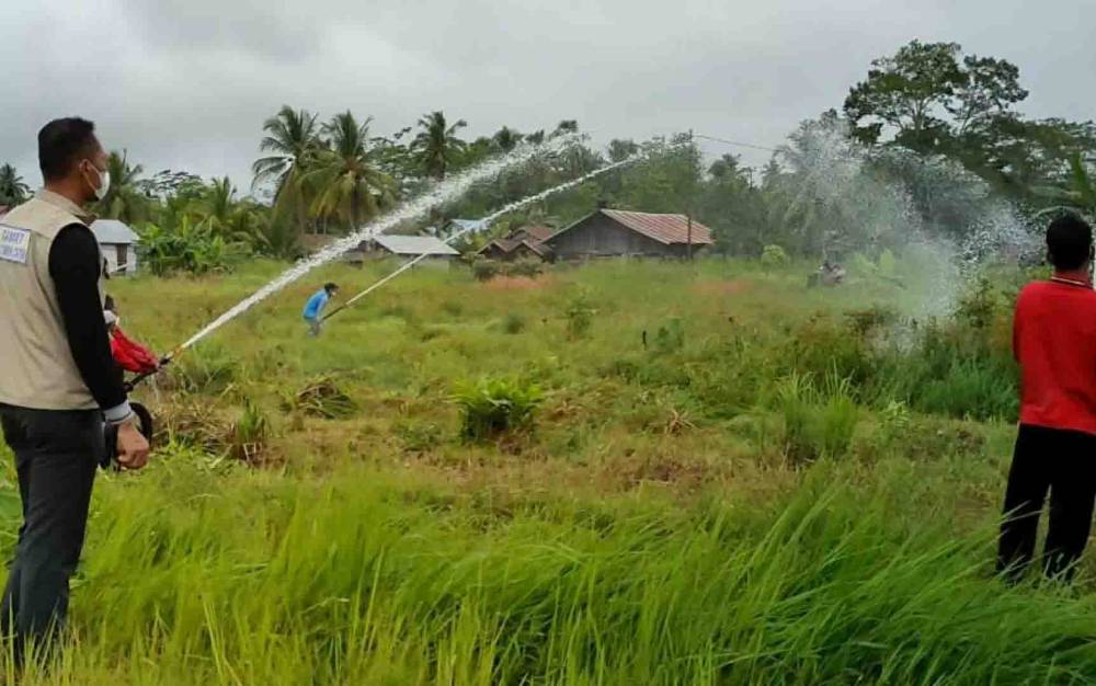 Camat Tamban Catur Harap MPA Terus Aktif Sosialisasi Pencegahan Karhutla