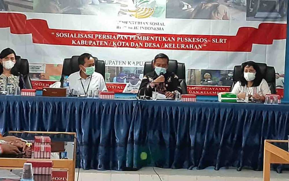 Kabupaten Kapuas Jadi Percontohan Pembentukan Puskesos dan SLRT di Indonesia