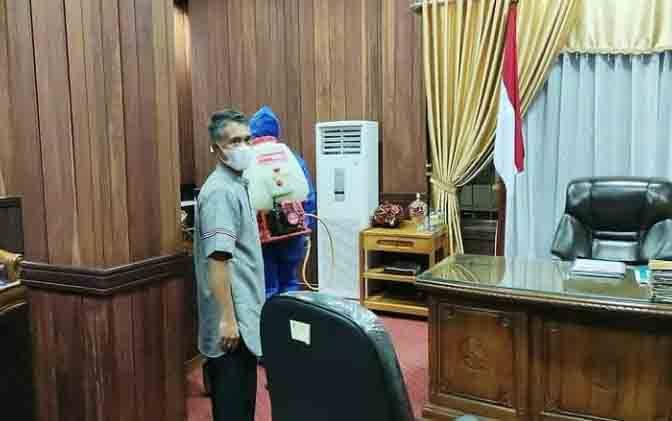 Bupati Lamandau Positif Covid-19, Sekda Hingga Wartawan Jalani Rapid Tes Antigen
