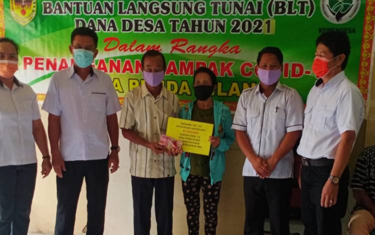 Desa Penda Pilang Gelontorkan Rp 66 Juta untuk BLT DD