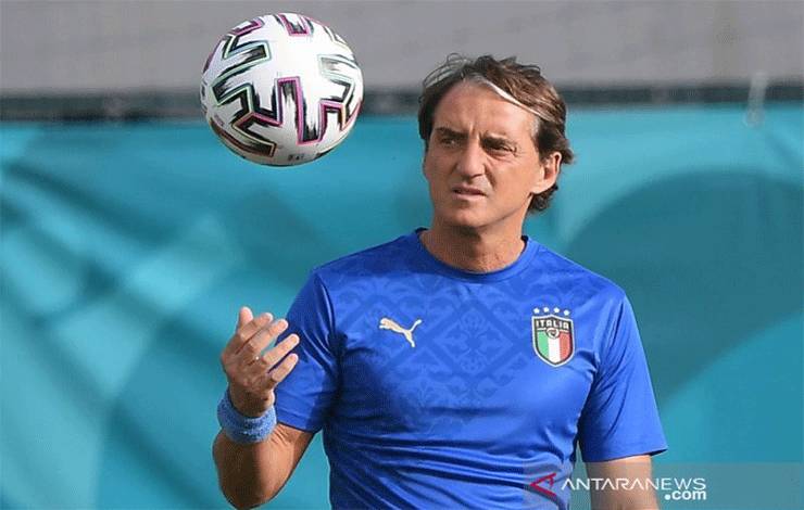 Mancini Ingin Italia Sajikan Penampilan yang Pantas untuk Wembley
