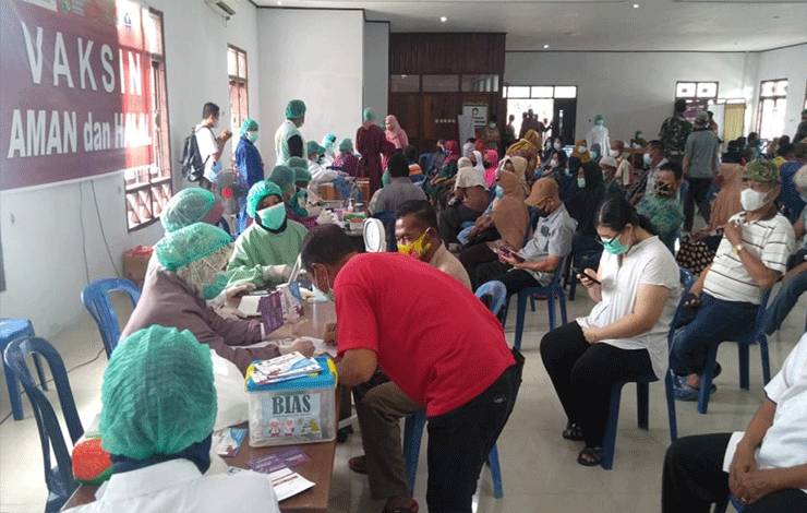 Pemkab Sukamara Senang Antusias Masyarakat Ikuti Vaksin Covid-19 Tinggi