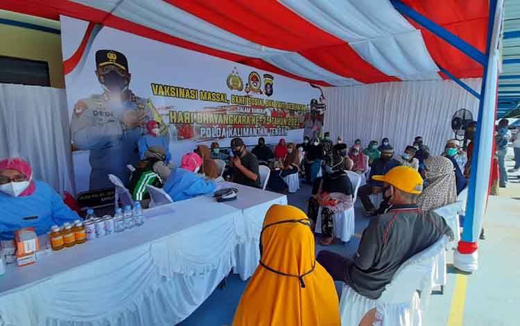 11.175 Orang Jadi Target Sasaran Vaksinasi Massal di Kalteng Hari ini