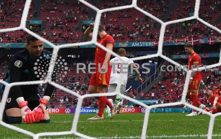 Dolberg Bawa Denmark Ungguli Wales Sementara 2-0