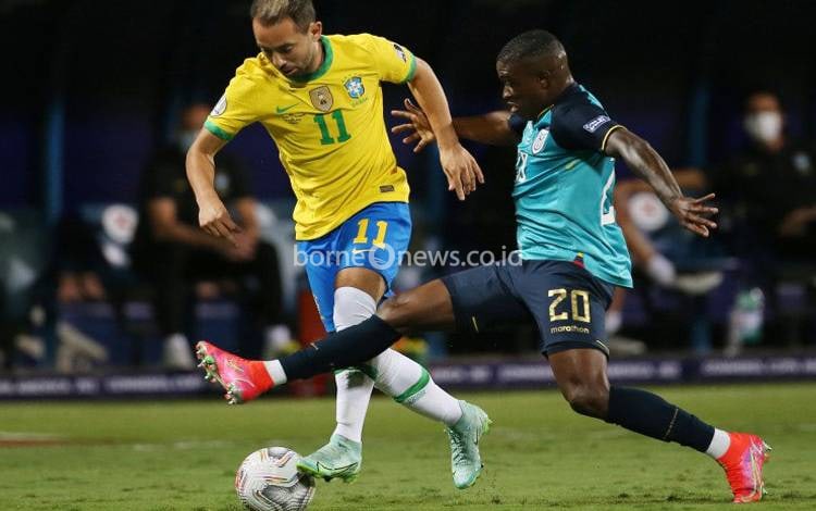 Turunkan Skuat Pelapis, Brazil Ditahan Imbang Ekuador 1-1