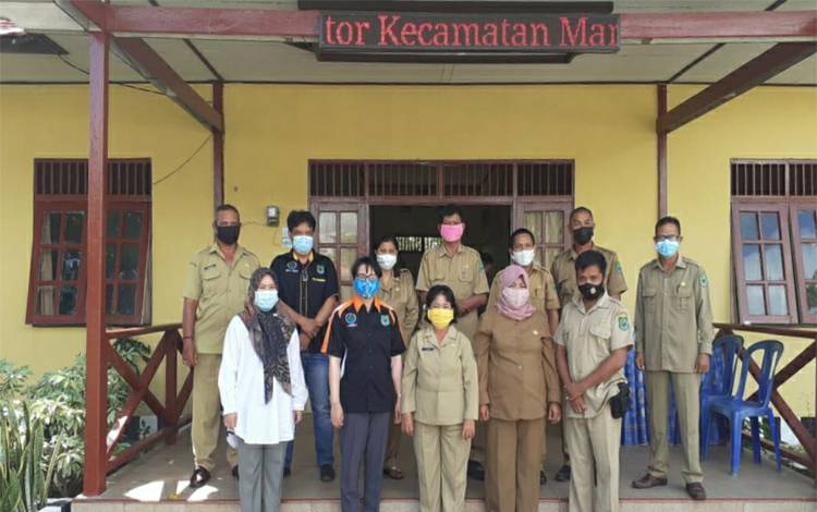 Kecamatan Mantangai Temu Kenal dan Koordinasi dengan 4 Penjabat Baru Dilantik