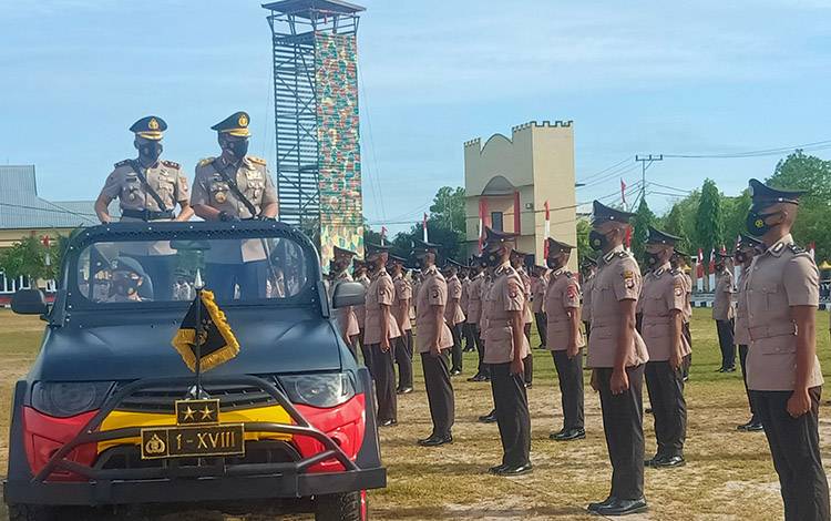 308 Siswa SPN Polda Kalteng Dilantik Bintara Polri