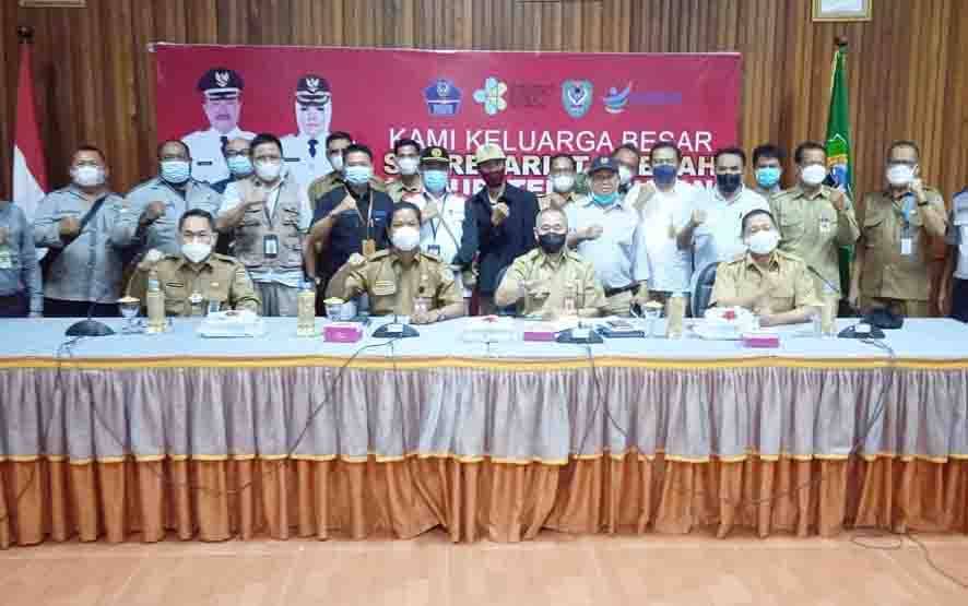 Tim Kajian Persiapan Pengelolaan Jalan Berbayar Kalteng Kunjungi Seruyan