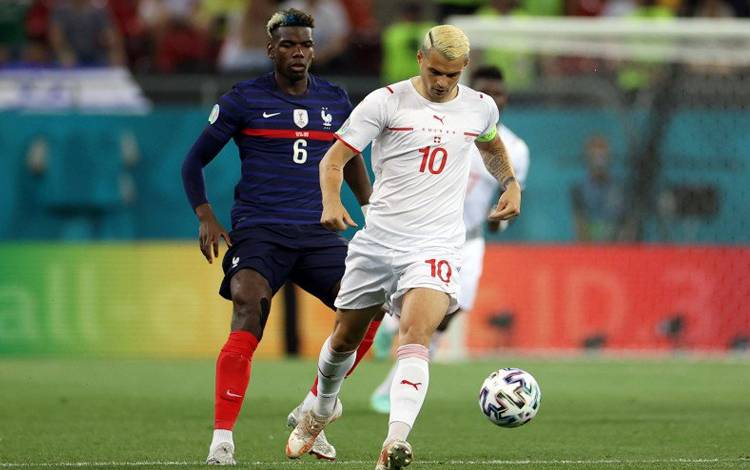Susunan Pemain Prancis vs Swiss: Duel Ujung Tombak Kembar