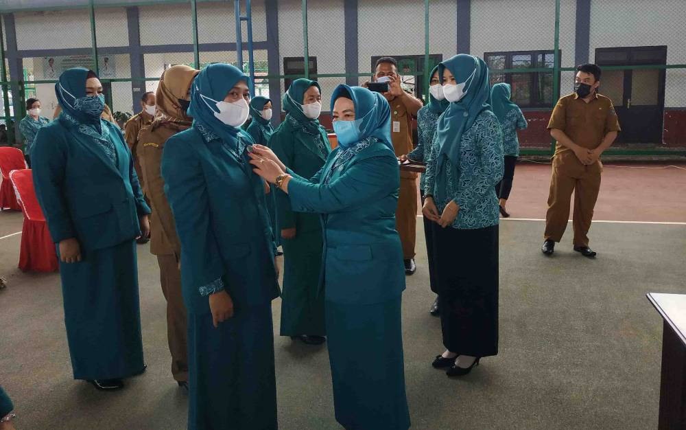 Ketua TP PKK Seruyan Lantik Ketua PKK Kecamatan dan Desa