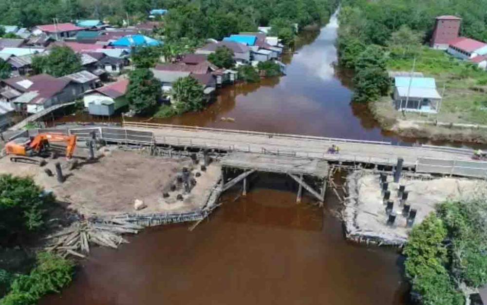 PSN Food Estate Berikan Dampak Positif Infrastruktur Kalteng