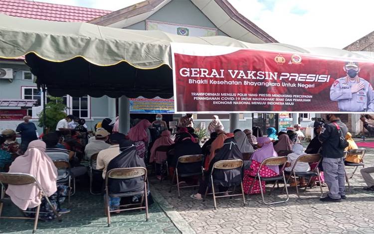 Polres Seruyan Launching Gerai Vaksin Presisi