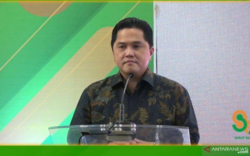 Erick Thohir Sebut Industri Halal Jadi Penyeimbang Ekonomi Nasional