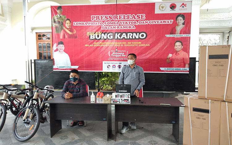 Begini Cara H Agustiar Sabran Sapa Masyarakat di Masa Covid-19, Beragam Lomba Sampai Giveaway