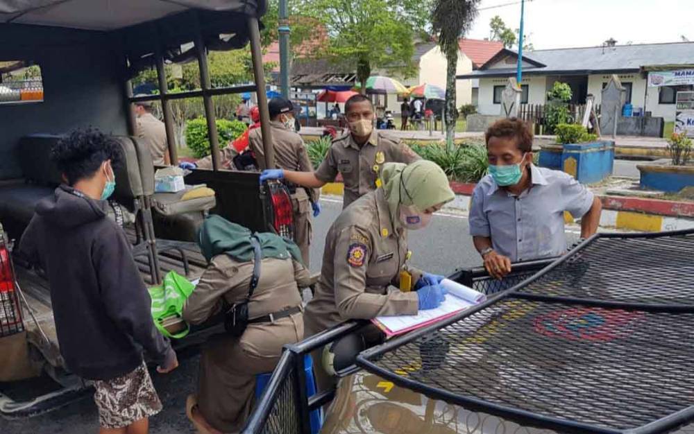 Denda Pelanggar Protokol Kesehatan di Kotawaringin Barat Capai Ratusan Juta Rupiah