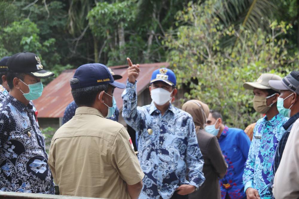 Kades Sikan dan Kades Rubei Diminta Koordinasi Terkait Pembukaan Jalan