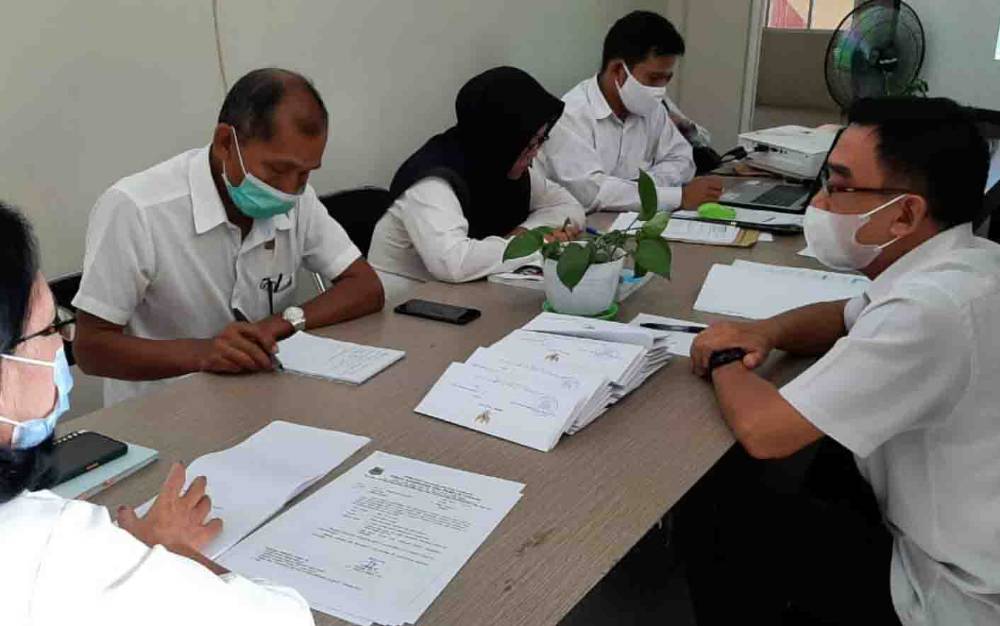 Disarpustaka Kapuas Rapat Persiapan Bentuk Tim Pengawas Kearsipan Internal