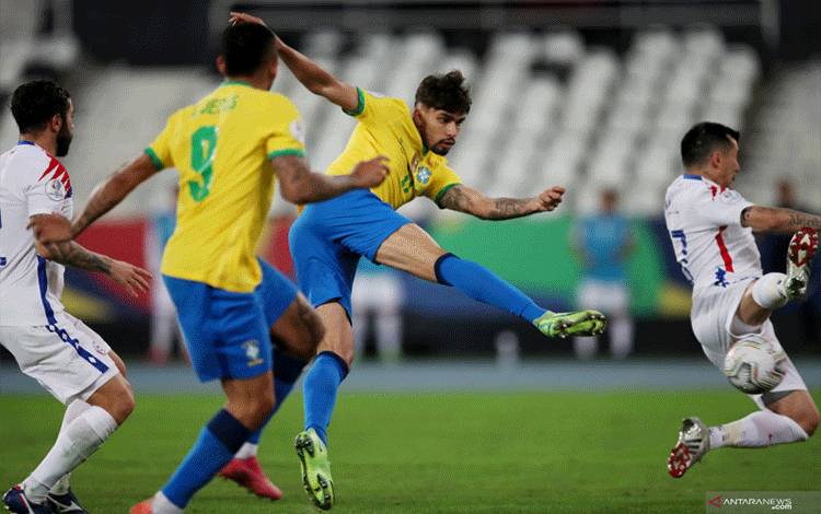 Gol Lucas Paqueta Antarkan Brazil ke Semifinal Copa America