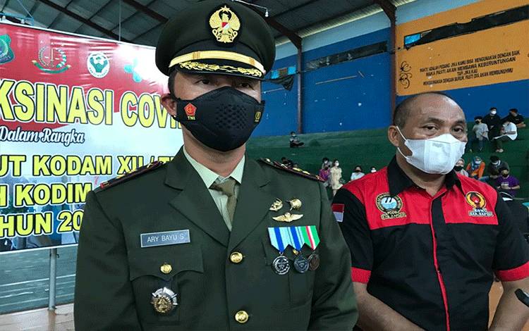 Dandim Kuala Kapuas Ajak Masyarakat Sukseskan Program Vaksinasi