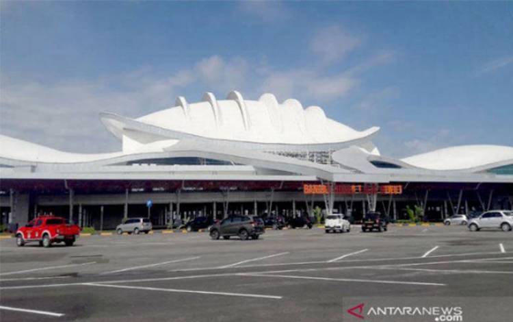 Penerbangan di Bandara Tjilik Riwut Turun Hampir 80 Persen
