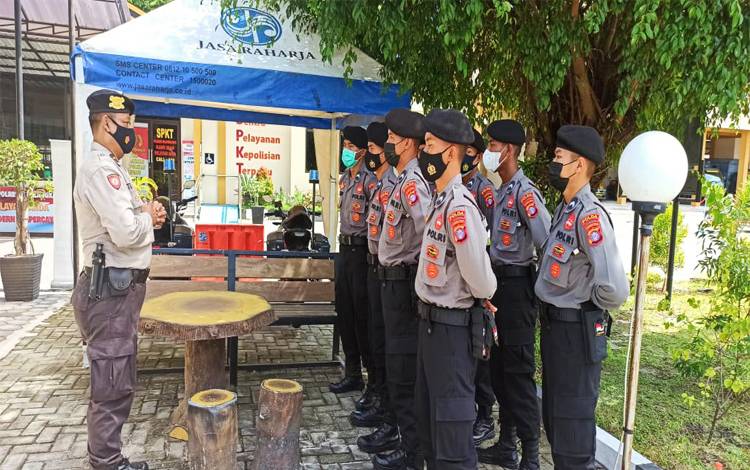 Polresta Palangka Raya Bekali Bintara Remaja dengan Ilmu Kepolisian