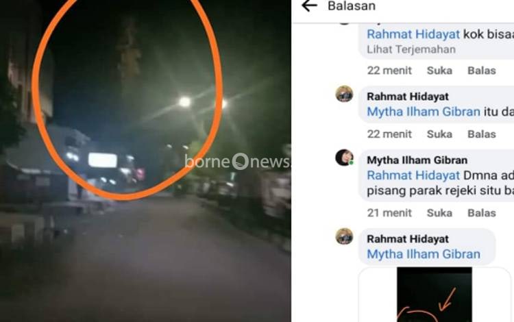 Heboh, Beredar Video Penampakan Kuyang di Jalan Ayani Sampit, Ketika Dicek Ternyata?