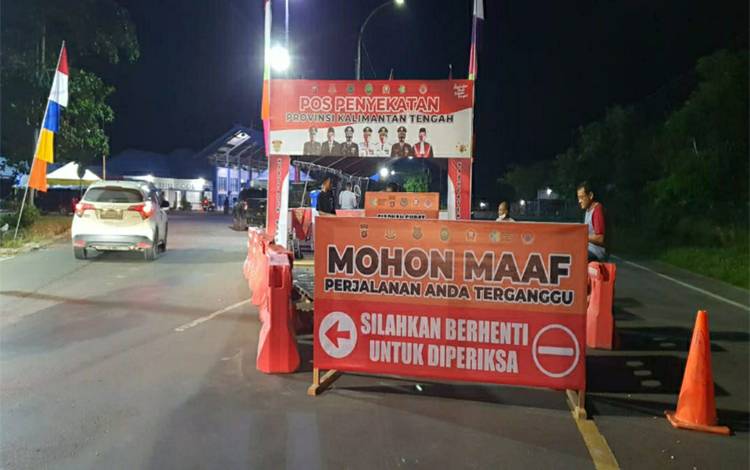 Tekan Penyebaran Covid-19, Pos Penyekatan Perbatasan Kalteng - Kalsel di Kapuas Bakal Aktif Lagi