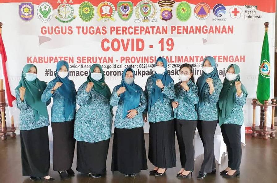 TP PKK Seruyan Ajak Masyarakat Sukseskan Vaksinasi Covid-19