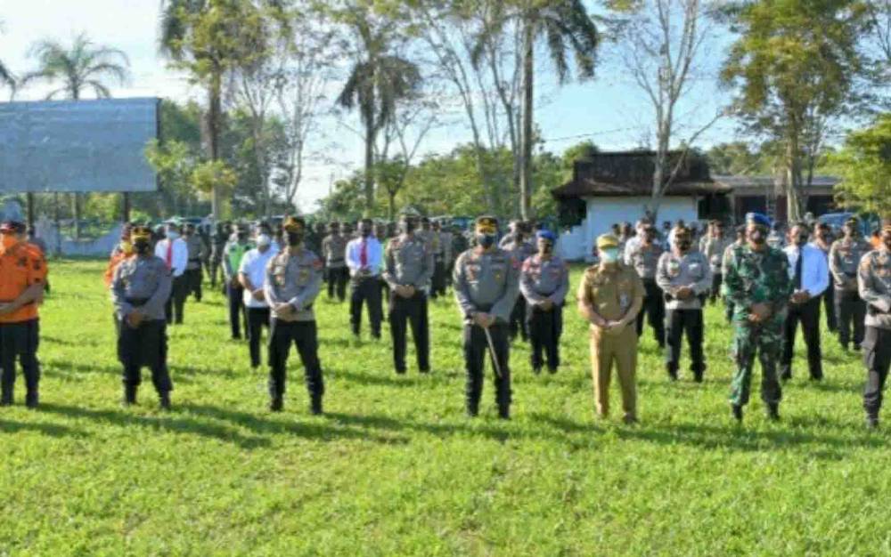 Pemkab Kapuas Gelar Apel Bersama Penanganan Covid-19