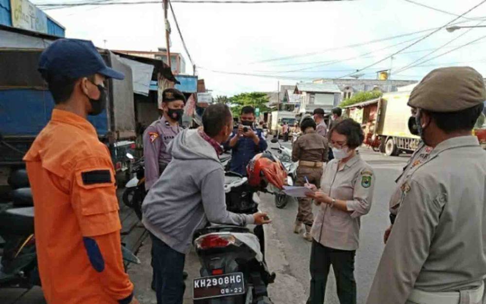 14 Kali Operasi Yustisi Selama Juni, Tim Gabungan Dapati Ratusan Pelanggar Prokes di Kapuas