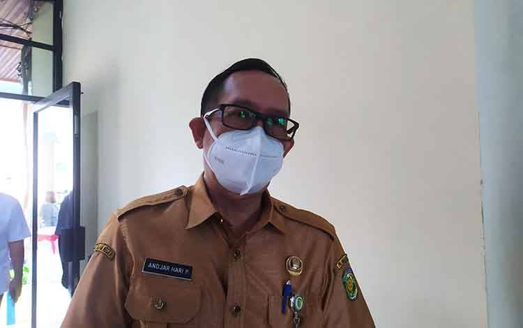 Kepala Dinas Kesehatan Kota Palangka Raya drg Andjar Hari Purnomo