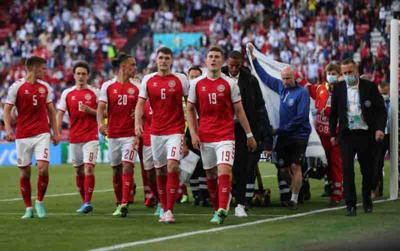 UEFA Undang Christian Eriksen dan Paramedisnya Tonton Final Euro 2020