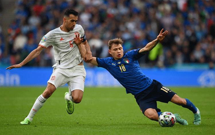 Busquets Selamati Italia tapi Tegaskan Spanyol Lebih Superior
