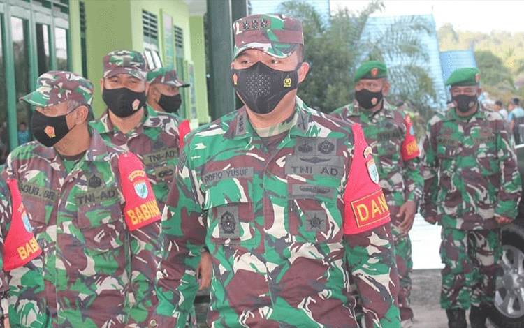 Dandim Palangka Raya Dukung Pembatasan Aktivitas Usaha Kuliner dan Jasa Hiburan