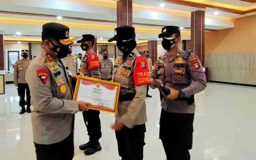 250 Bintara Polda Kalteng Menjadi Super Prioritas PPKM Pengetatan
