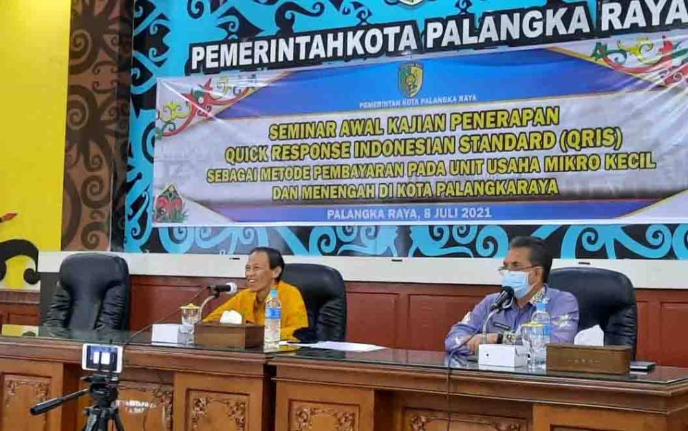 Pemko Palangka Raya Gelar Seminar Awal Kajian Transaksi Non Tunai UMKM