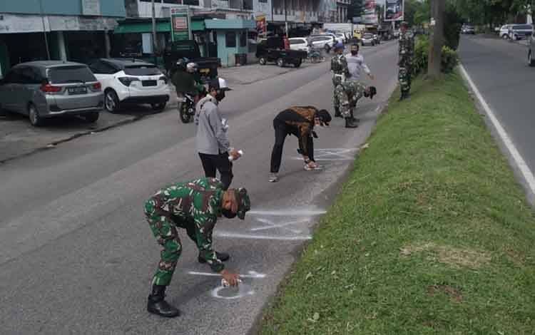 Lapak Pedagang Diatur Sesuai Protokol Kesehatan