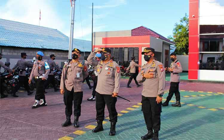 Kapolda Kalteng Tinjau Rencana Lanjutan Pembangunan Rawat Inap Lantai II RS Bhayangkara