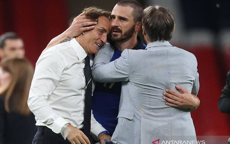 Bonucci Sanjung Mancini yang Obati Kekecewaan Piala Dunia 2018