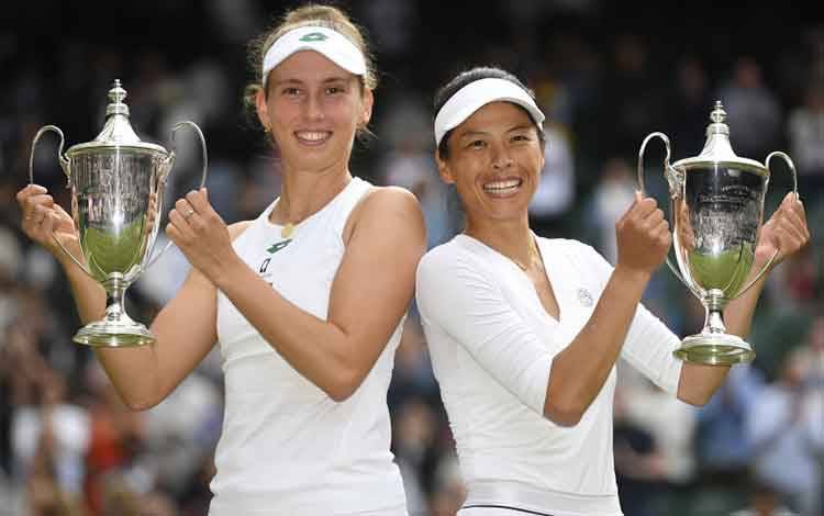 Petenis Taiwan Sabet Gelar Ganda Wimbledon untuk Ketiga Kalinya