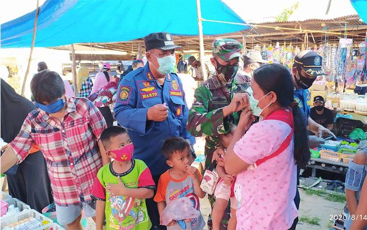 Implementasikan Instruksi Gubernur Kalteng, Tim Satgas Penanganan Covid 19 Pulang Pisau Gencar Patroli