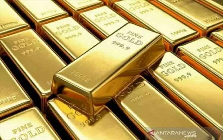 Emas Naik 2 Dolar, Selera Risiko Reda dan Imbal Hasil Obligasi Turun