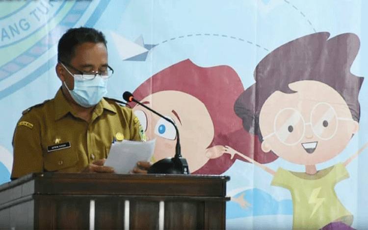 Dinas Siptaka Barito Utara Gelar Lomba Bercerita Tingkat SD/MI