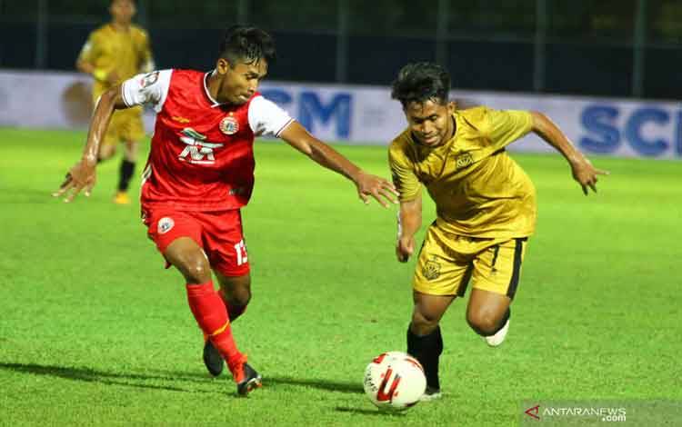Pemain Muda Persija Tambah Porsi Latihan Saat Libur PPKM