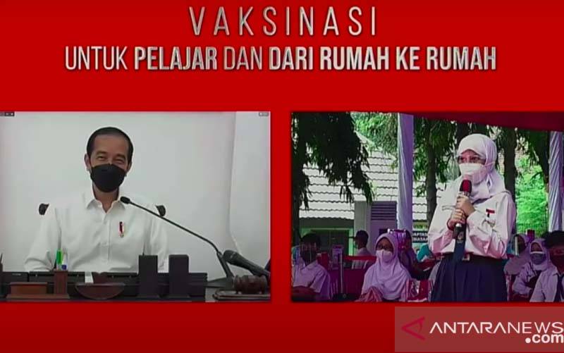 Presiden: Jangan Sampai Ada Guru yang Terlewat untuk Divaksin