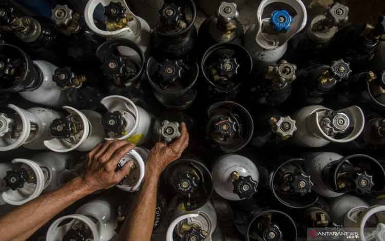 Kemenkes: Konversi Oksigen Industri Penuhi 575.000 Ton Kebutuhan Medis